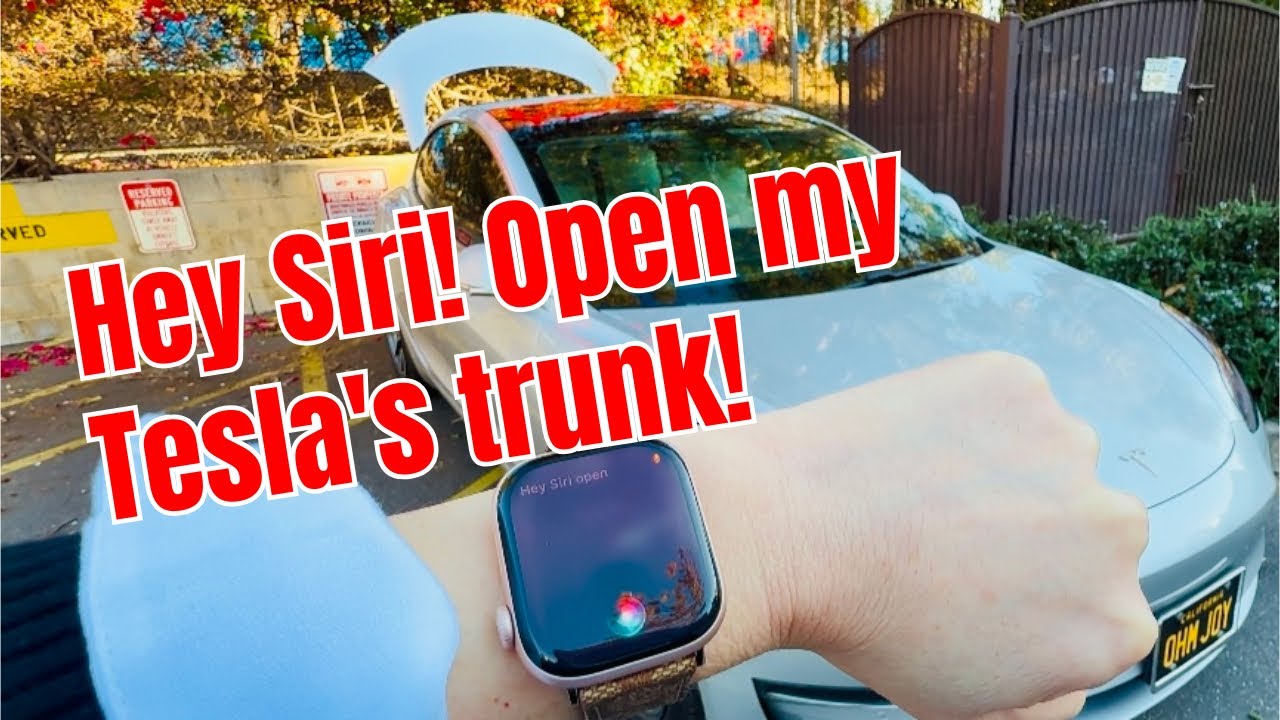 EFFORTLESSLY Control Your Tesla with Siri Shortcuts!