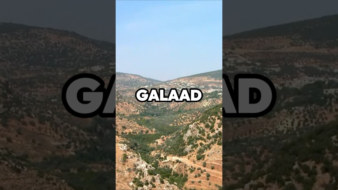 Galaad (Gilead): un lugar de monta&ntilde;as y pactos. Lugares hist&oacute;ricos Geograf&iacute;a B&iacute;blica