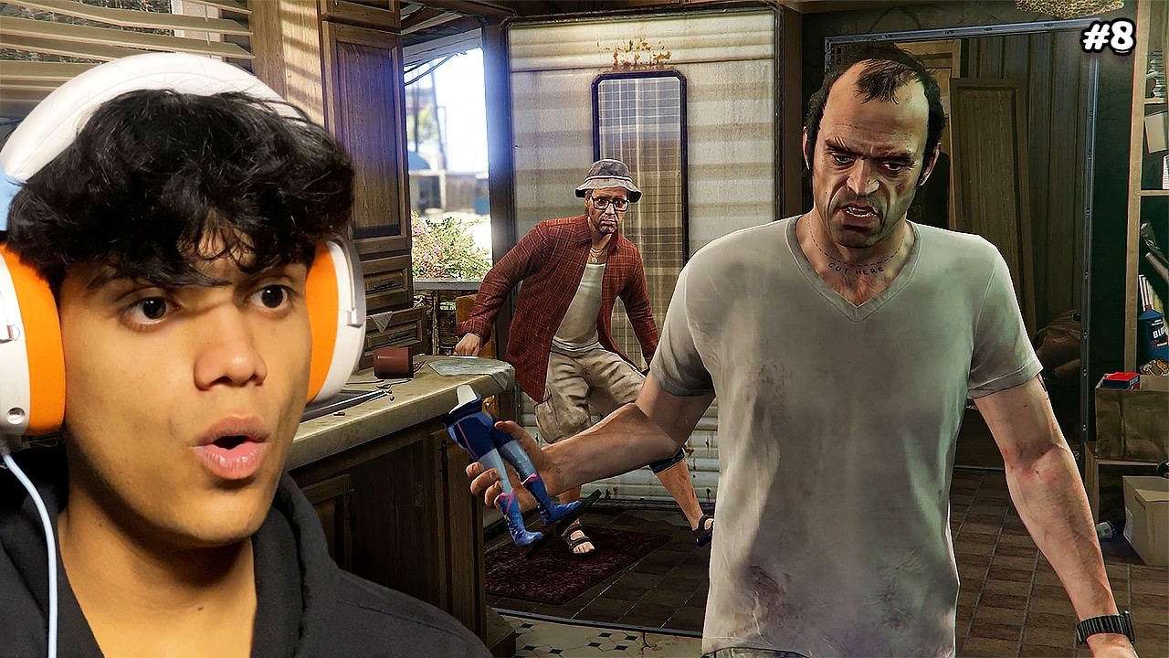 Trevor Starts a WAR 😳🔥 | Nervous Ron & Rampage | GTA 5 Part 8