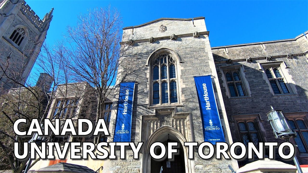 [4K] 🇨🇦 Toronto Walk - University of Toronto St. George Downtown Campus Walking Tour | U of T Canada