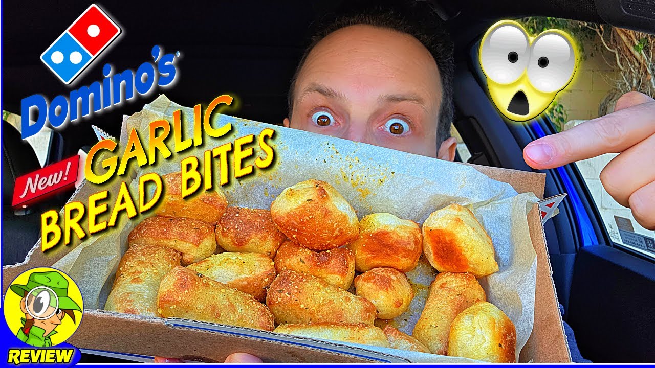 Domino's&reg; Garlic Bread Bites Review 🎲🧄🍞🫦 Do They Deliver?! 🤔 Peep THIS Out! 🕵️&zwj;♂️
