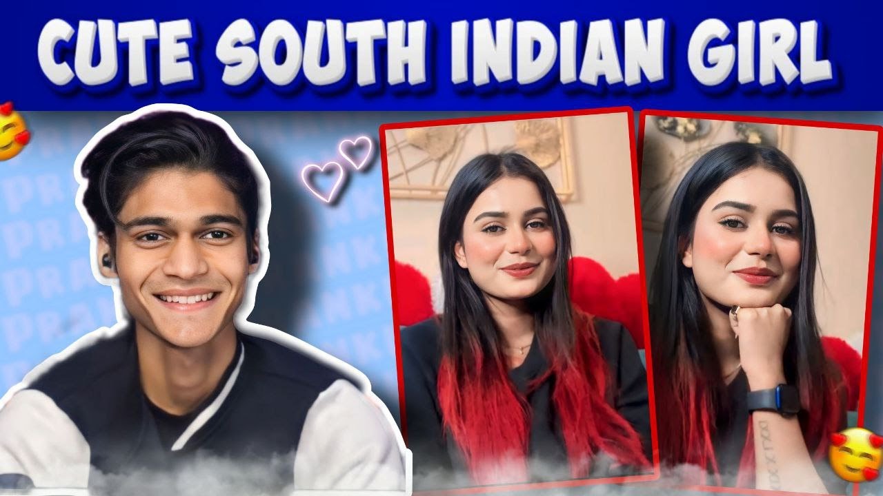 Cutest South Indian Girl I Found 😍🥰 || Prankur Rajput ||