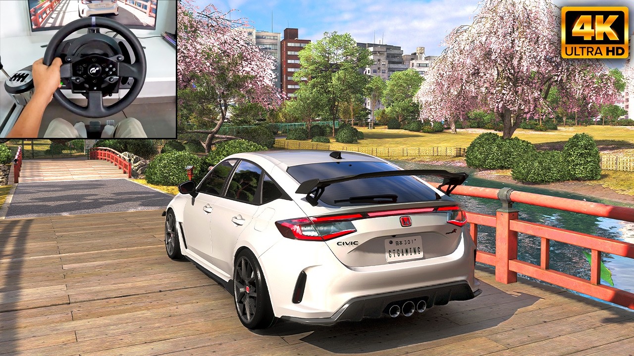 570HP Honda Civic Type R FL5 | Forza Horizon 6 | Thrustmaster T300RS gameplay