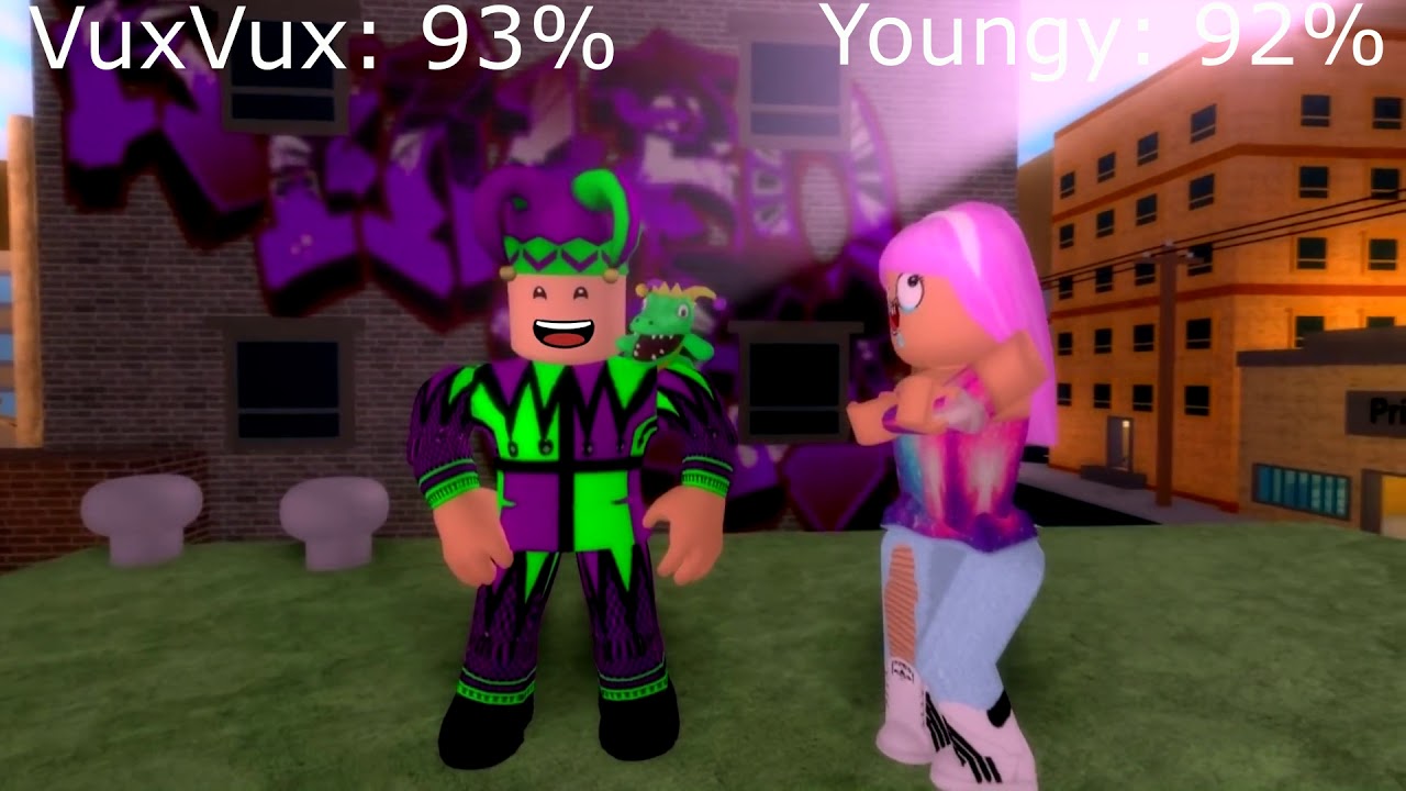 VuxVux vs YoungyPlays (Diss track with healthbars)