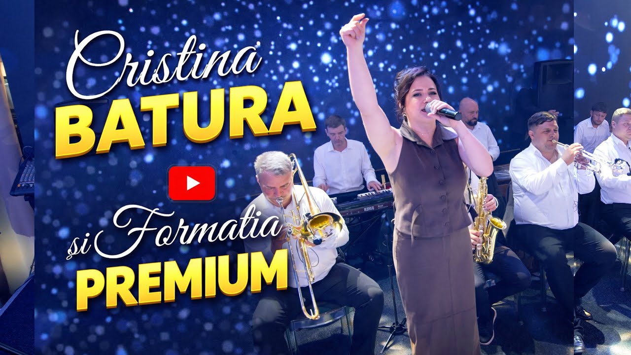 Cristina Batura și Formația PREMIUM – Live de excepție | Muzică de petrecere 🎤🎺