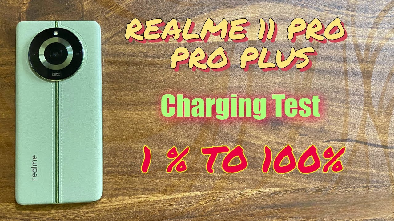 Realme 11 Pro Plus 5G Charging test 1% to 100%||⚡️