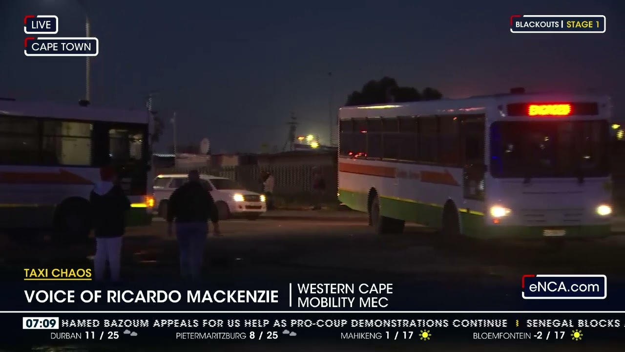Taxi chaos | Drivers halt operations in WC