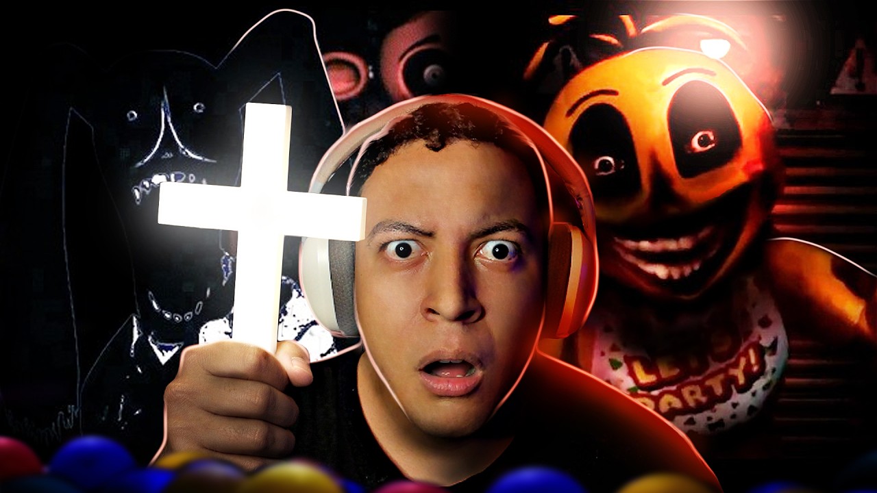 NÂO ERA FNAF! ERA PIOR DO QUE VC PENSA!!! five nights at freddy's Malignant