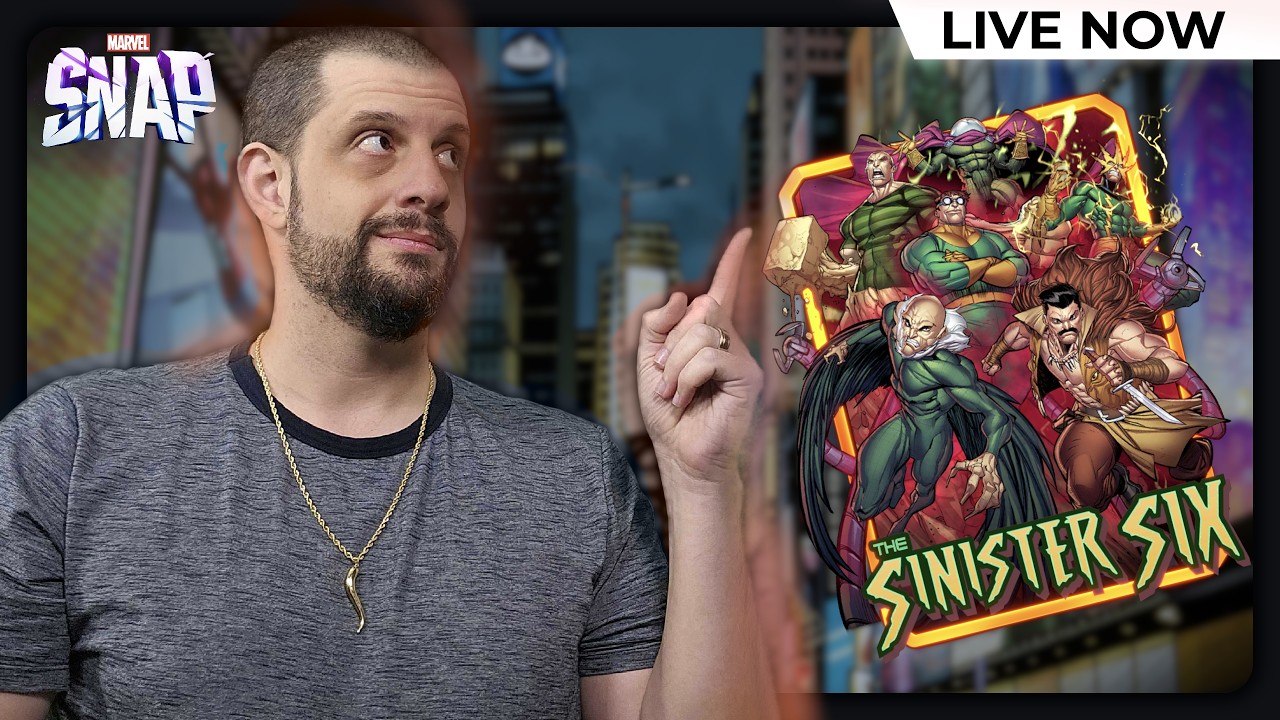 🕷SINISTER SIX IS..EVIL! | Marvel Snap LIVE