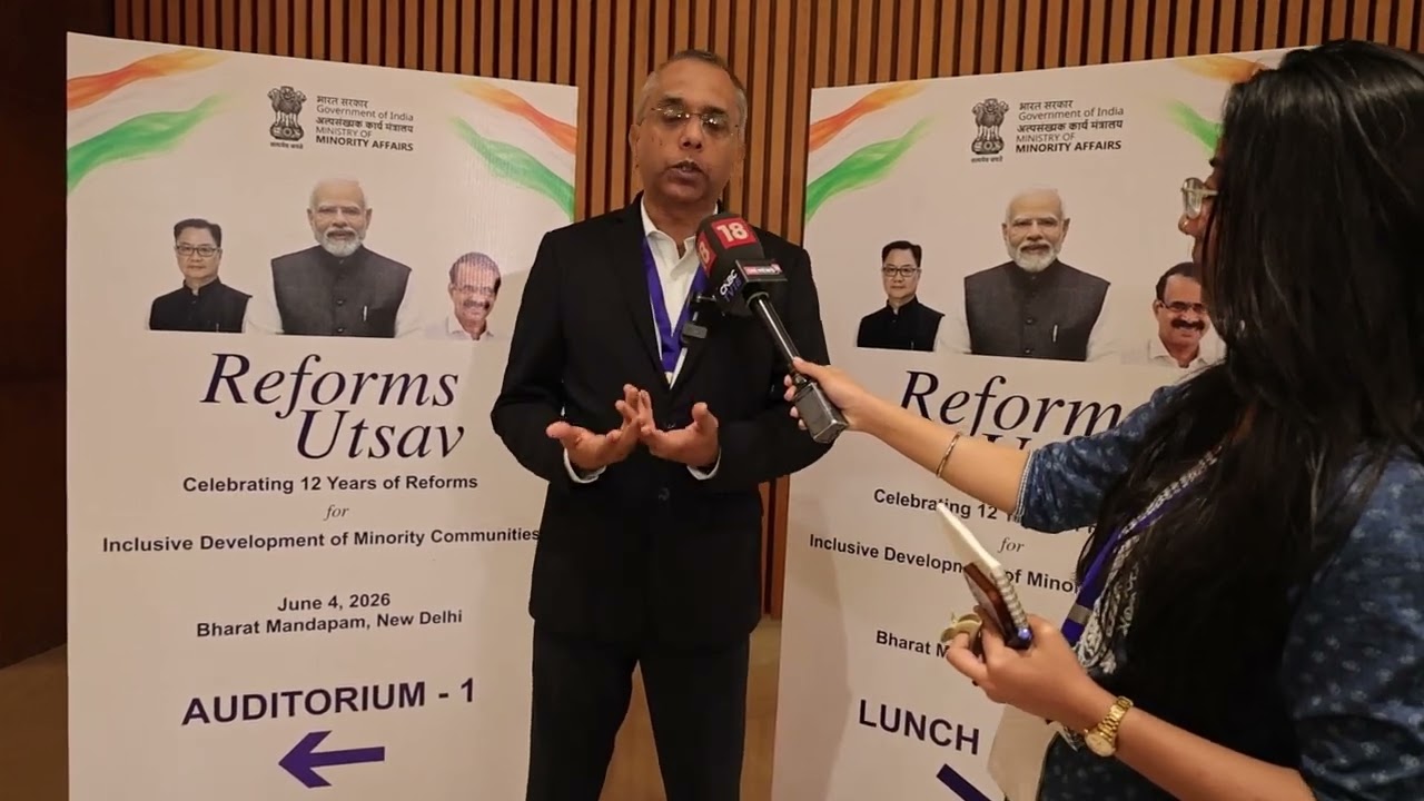 Sh  Shankar Maruwada, CEO, EkStep Foundation on MoU signing and Reform Ustsav