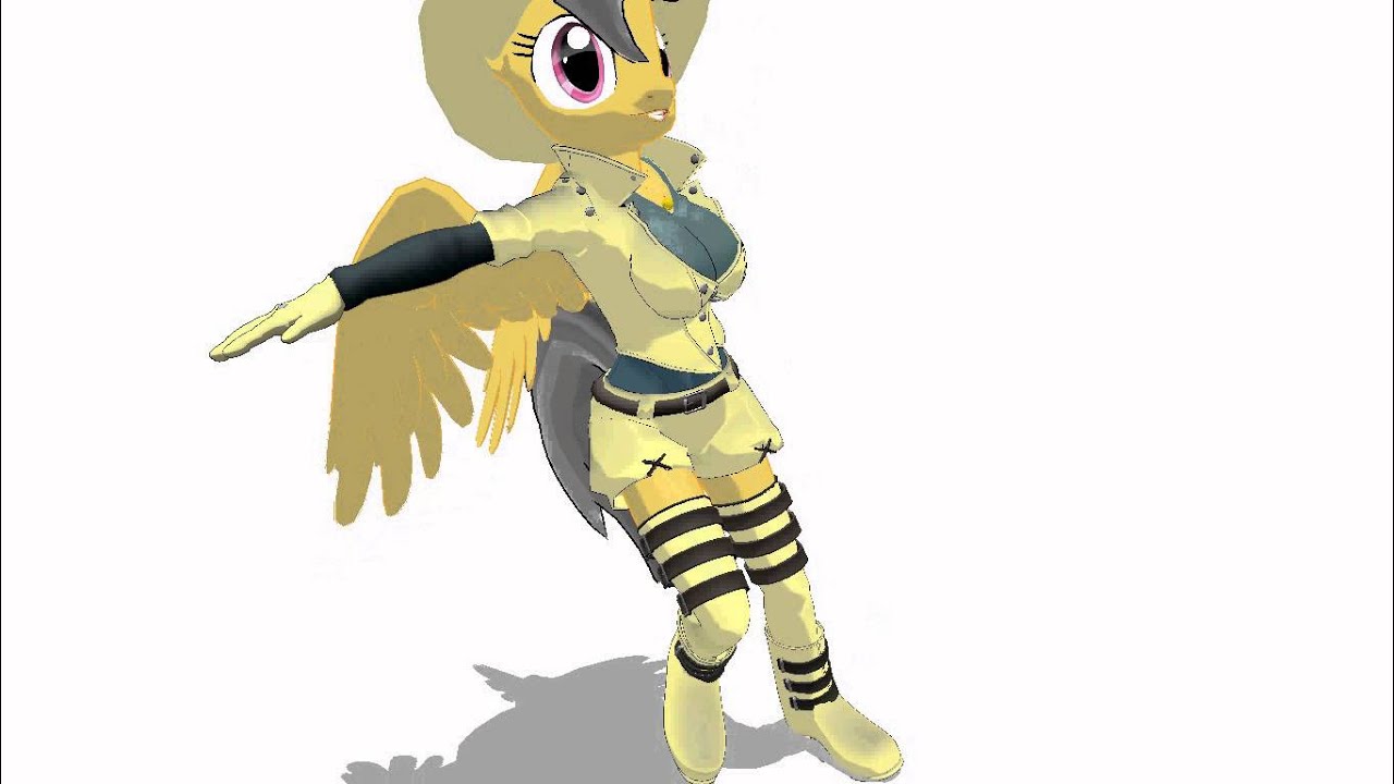 (MLP x 3DCG) Daring Do; Dancing Samurai