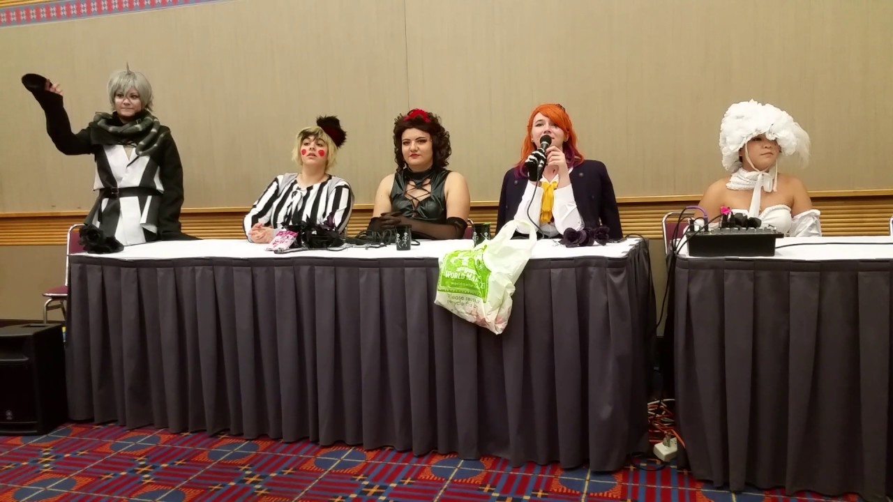 Kumoricon, 2016 - Kuroshitsuji book of circus panel, part 1
