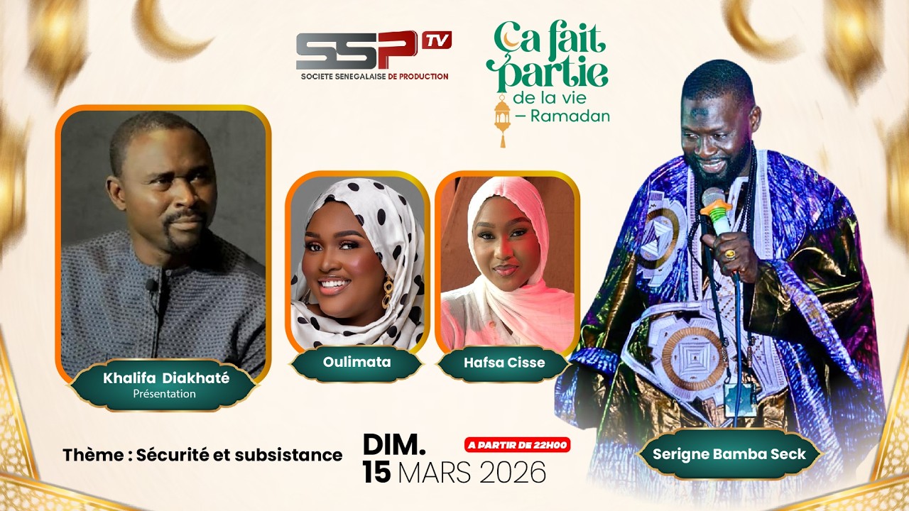 🚨LIVE SSP  ÇA FAIT PARTIE DE LA VIE PR - KHALIFA DIAKHATE INVITE SERIGNE BAMBA SECK