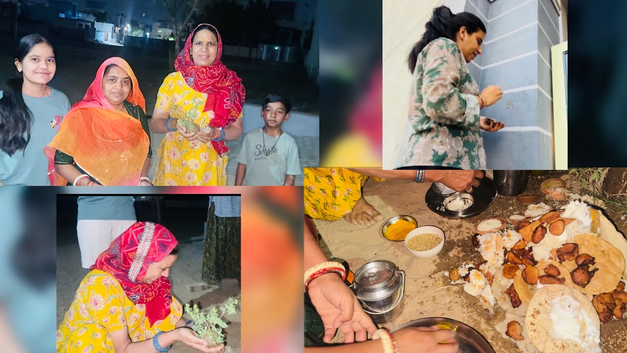 Rajasthani baseda ( बासेड़ा ) त्योहार || Shitlastmi poojan || ठंडा खाया जाता है || बच्चों के लिए शुभ
