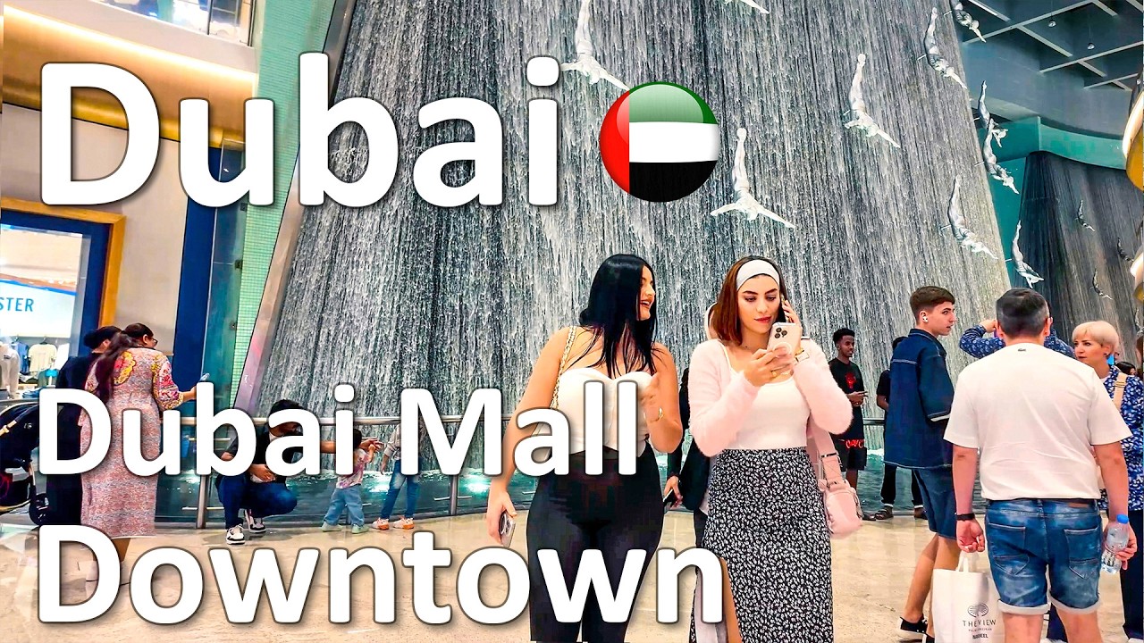 Dubai Mall & Burj Khalifa Night Walk 4K | Night Dubai 2026 4K🇦🇪