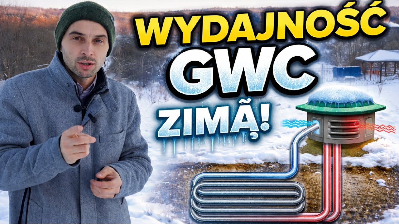 Jak działa GWC (Gruntowy Wymiennik Ciepła) w siarczyste mrozy.