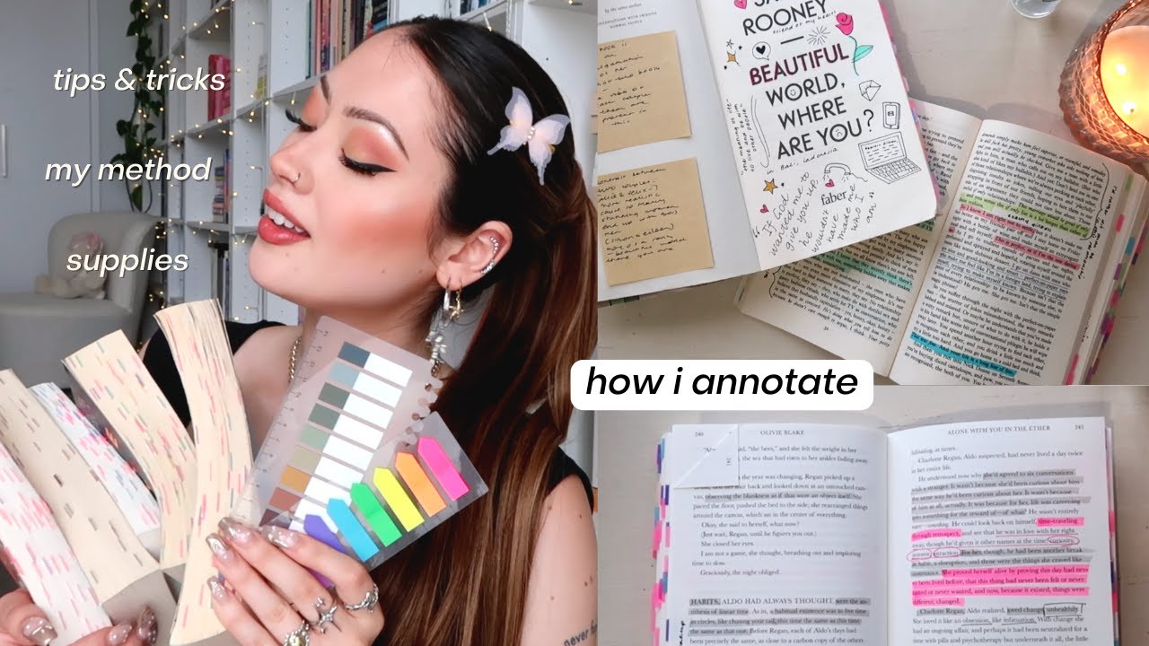 how i annotate my books 📖 my full annotating process!