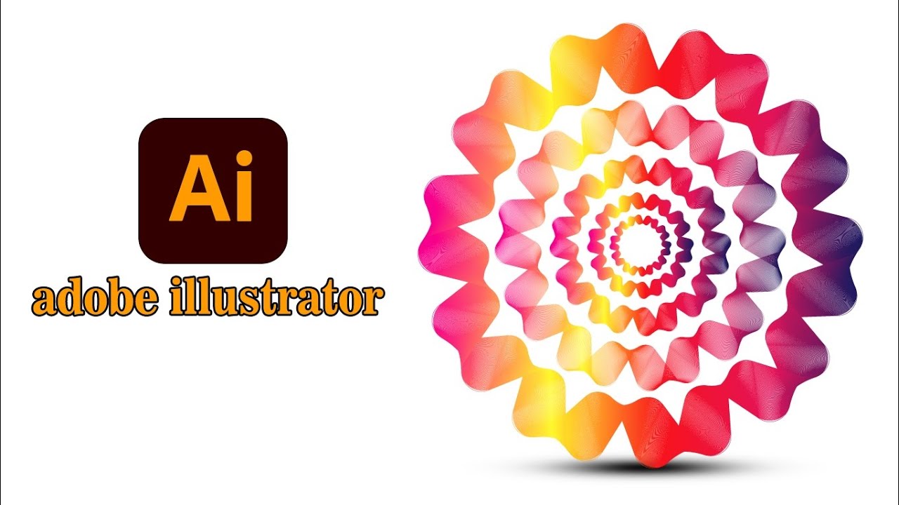 Photoshop tutorial tips ai Adobe illustrator design landscape video