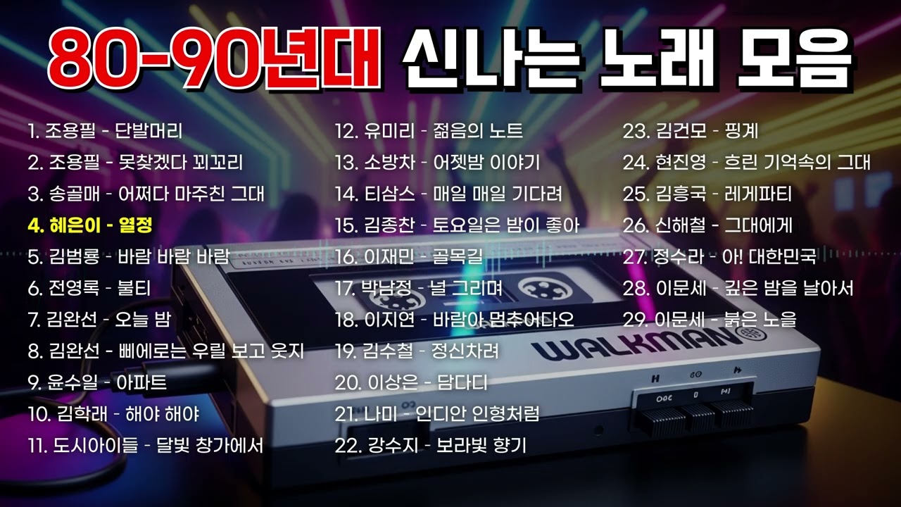 운전 할 때 듣기 좋은 8090 레전드 댄스곡 모음🕺🪩💃 | 8090 댄스곡 플레이리스트 | 옛날 가요 | 추억의 노래 | 드라이브 송 | 잠 깨는 노래