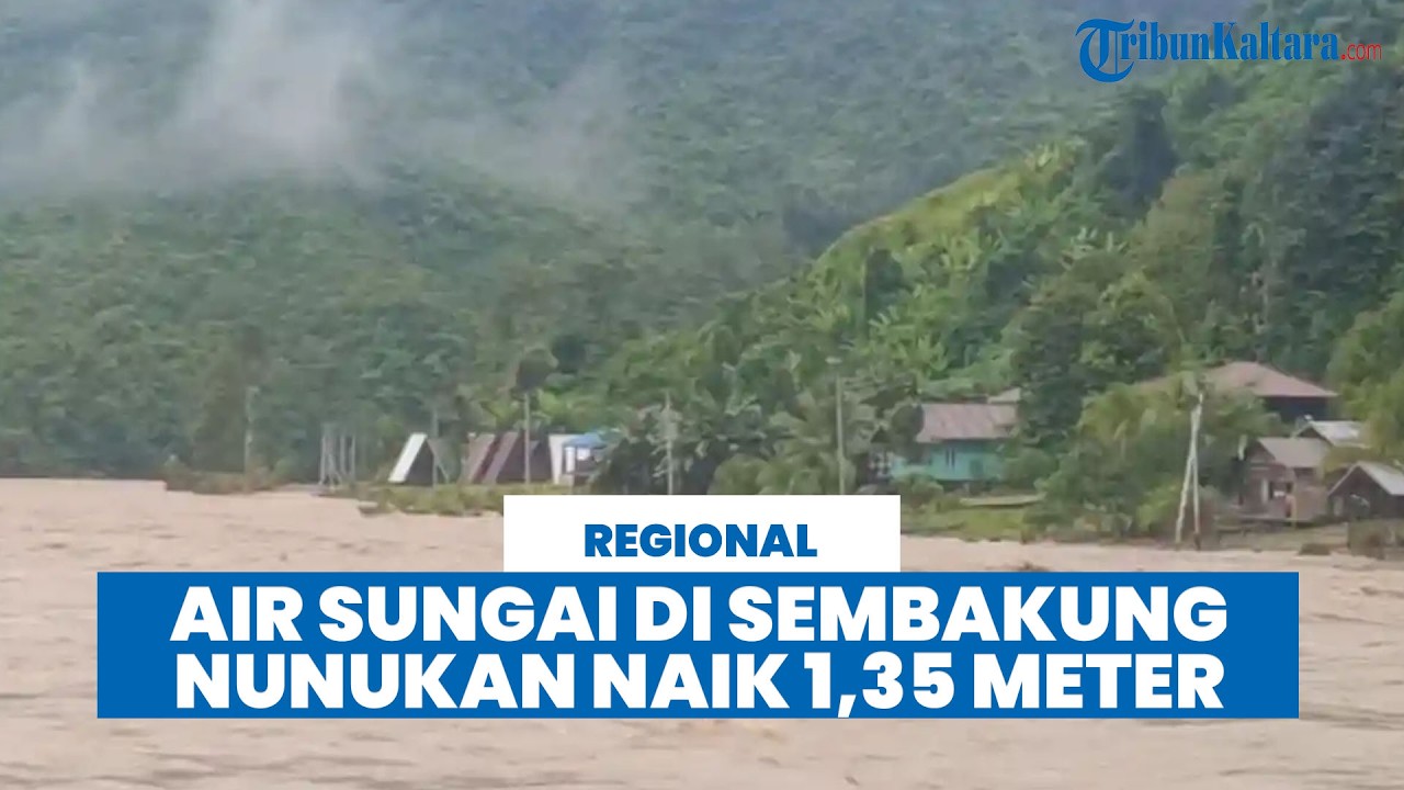 Air Sungai di Sembakung Naik 1,35 Meter, TMA Mansalong Justru Surut Pagi Ini
