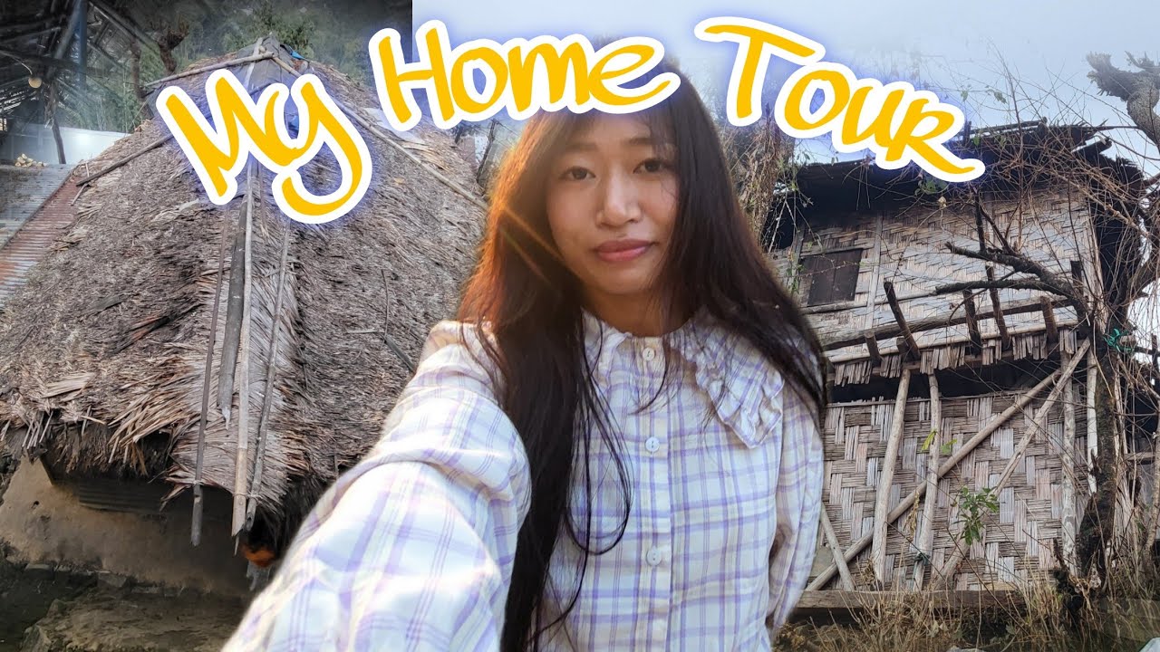 My home tour | Naga Youtuber's house 🇮🇳 | One of the Oldest thatched house in Tuensang town  | Vlog