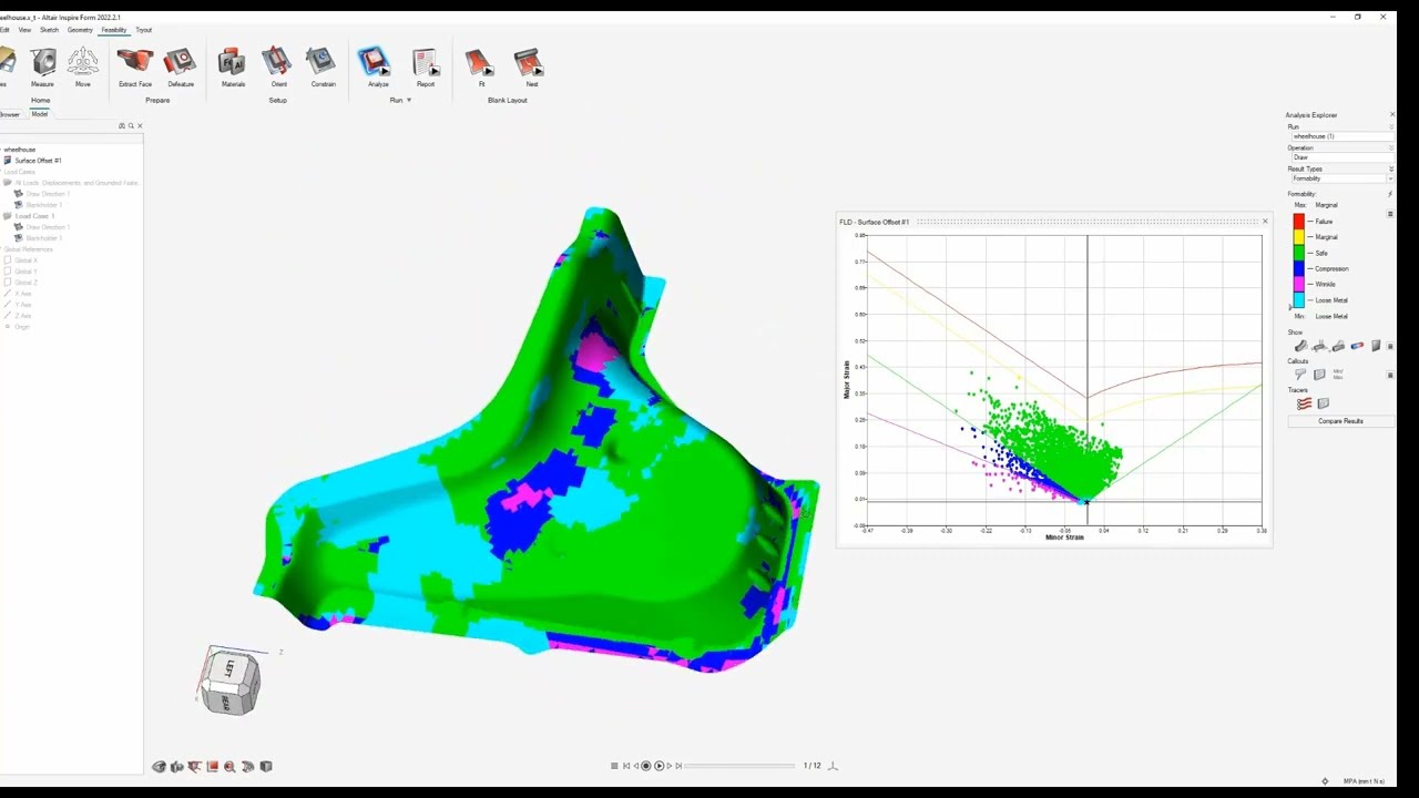 ALTAIR INSPIRE FORM| ThinkSmart | Formability Simulation