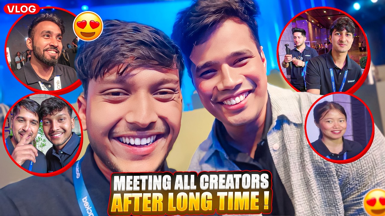 MEETING ALL THE GAMERS AFTER LONG TIME!🔥VLOG
