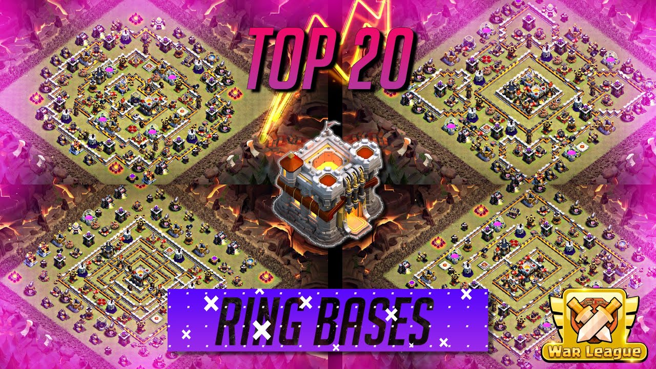 TOP 20 TH11 RING BASES FOR WAR/CWL + LINKS | COC | KING WARRIORS