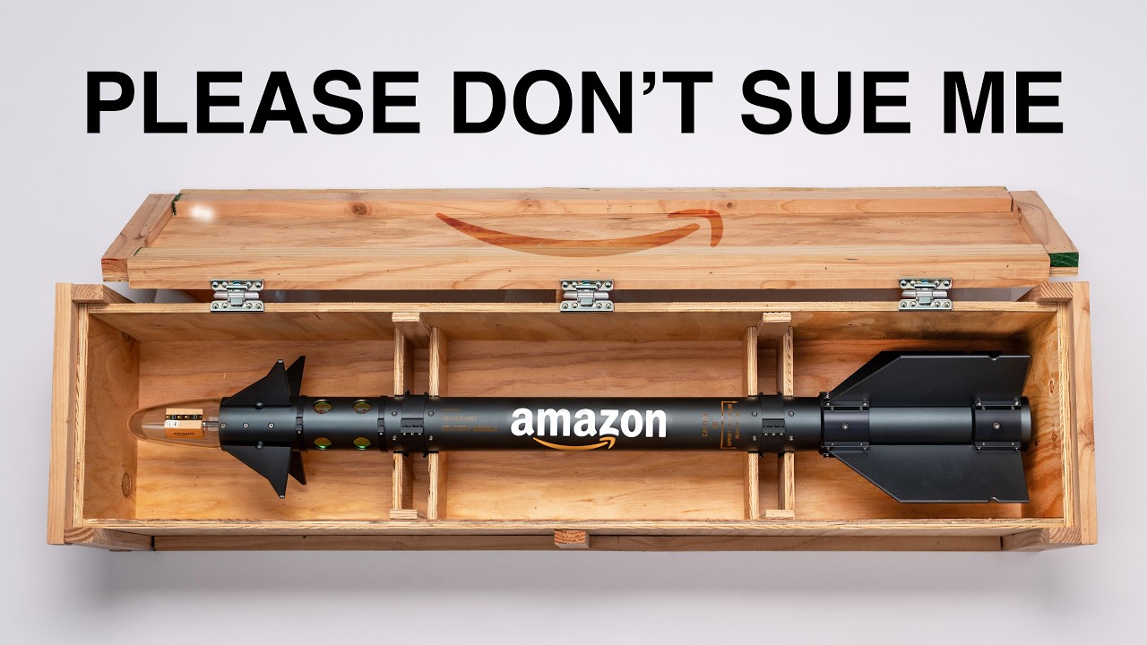 I built an Amazon delivery missile