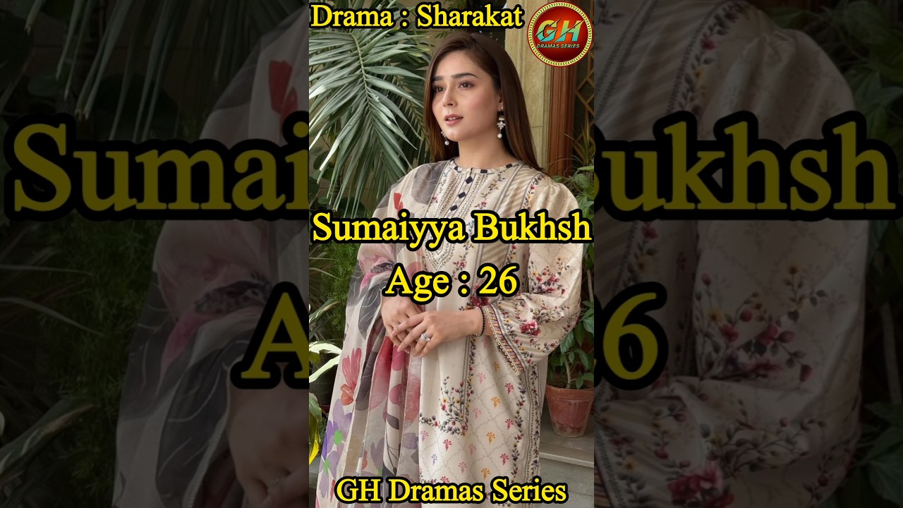 Sharakat Episode 65, 66 Complete Cast With Real Age & Real Name | Sharakat Drama Cast |Sharakat Cast
