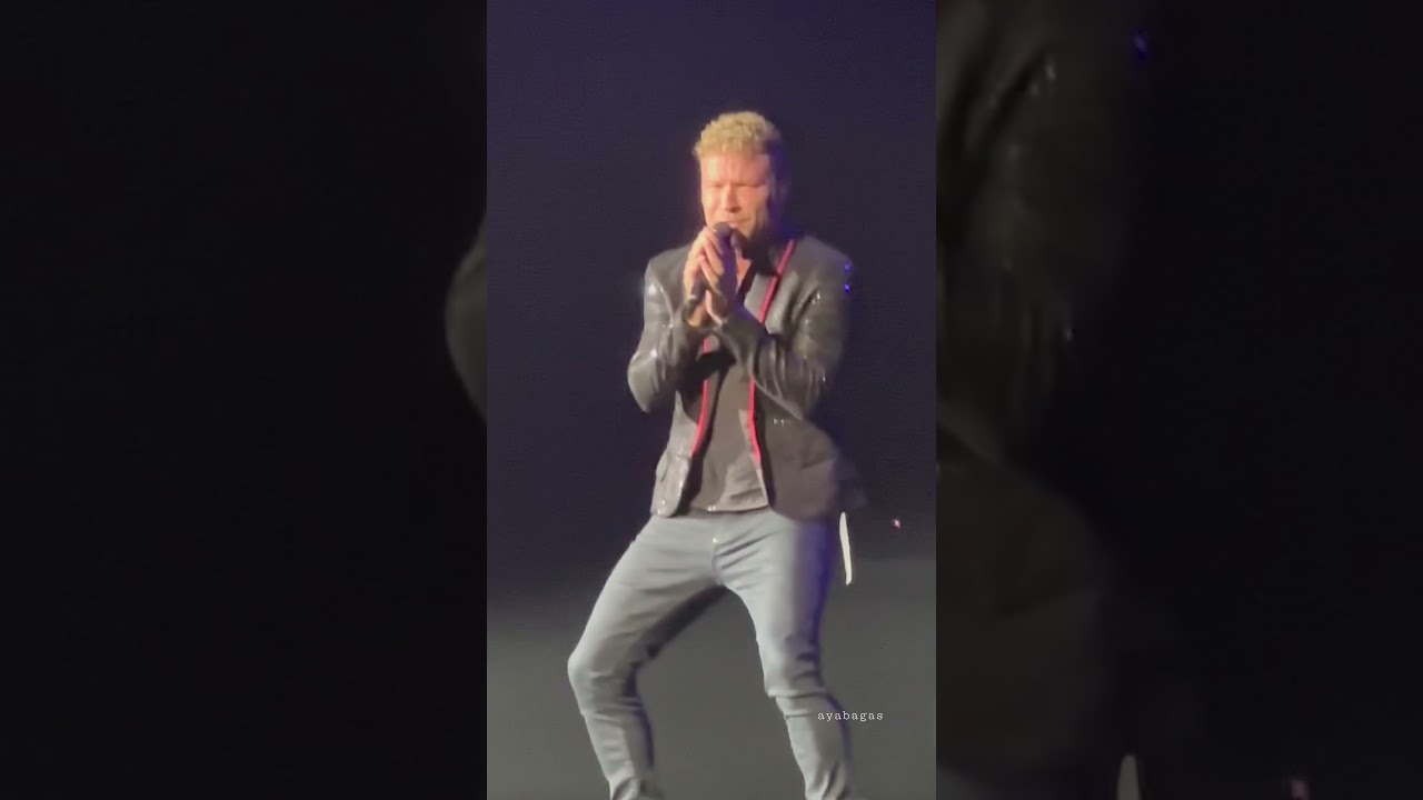 Brian Litrell in DNA WORLD TOUR - MANILA