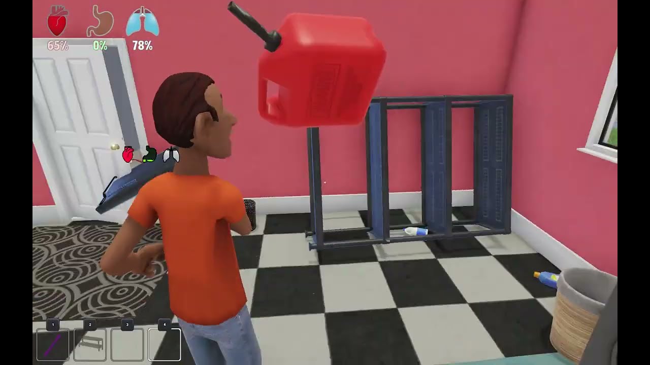 me and my friend goof around in who's your daddy