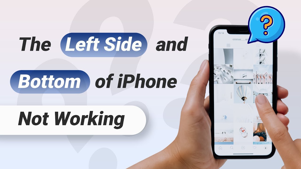(Поддерживается iOS 18!) 🔥 Устранение неполадок: левая и нижняя части экрана iPhone не работают