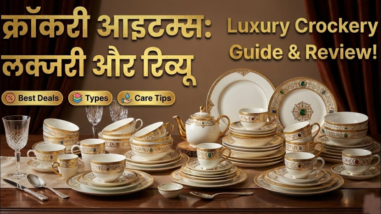 CROCKERY LUXURY  DINNER SETS@NKG....31JAN 2026 