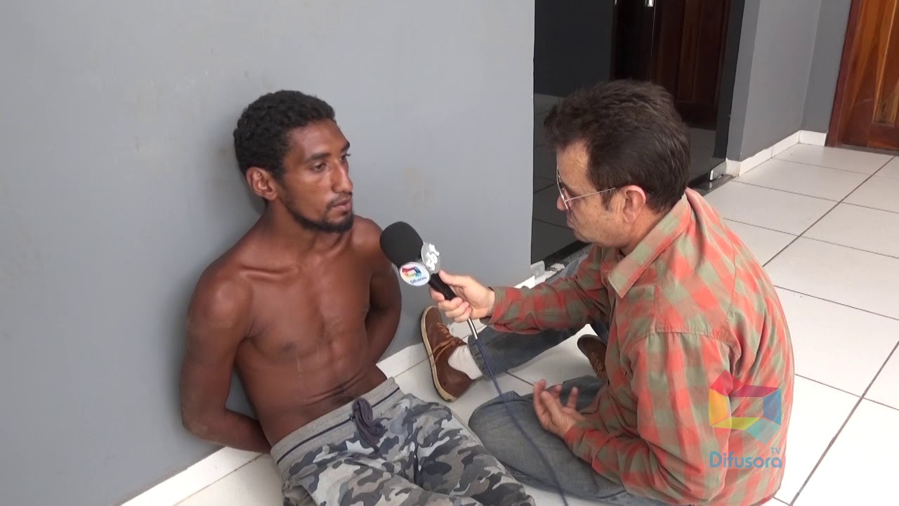 HOMEM É PRESO ACUSADO DE ROUBO DE MOTO