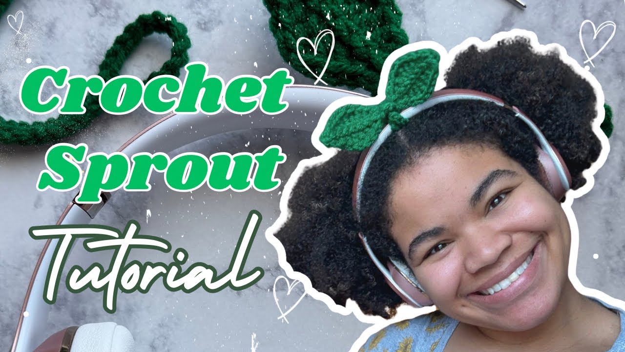 Crochet Sprout TUTORIAL | HopieDopeOfficial