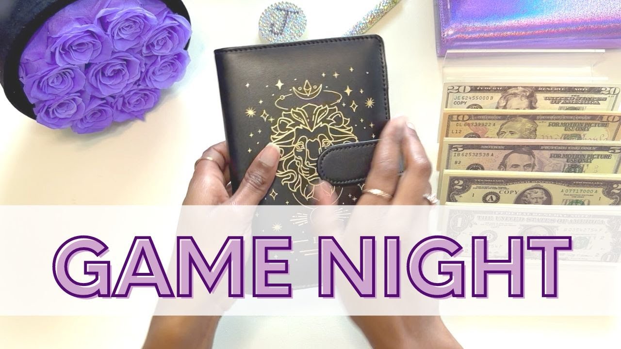$171 Game Night Cash Stuffing
