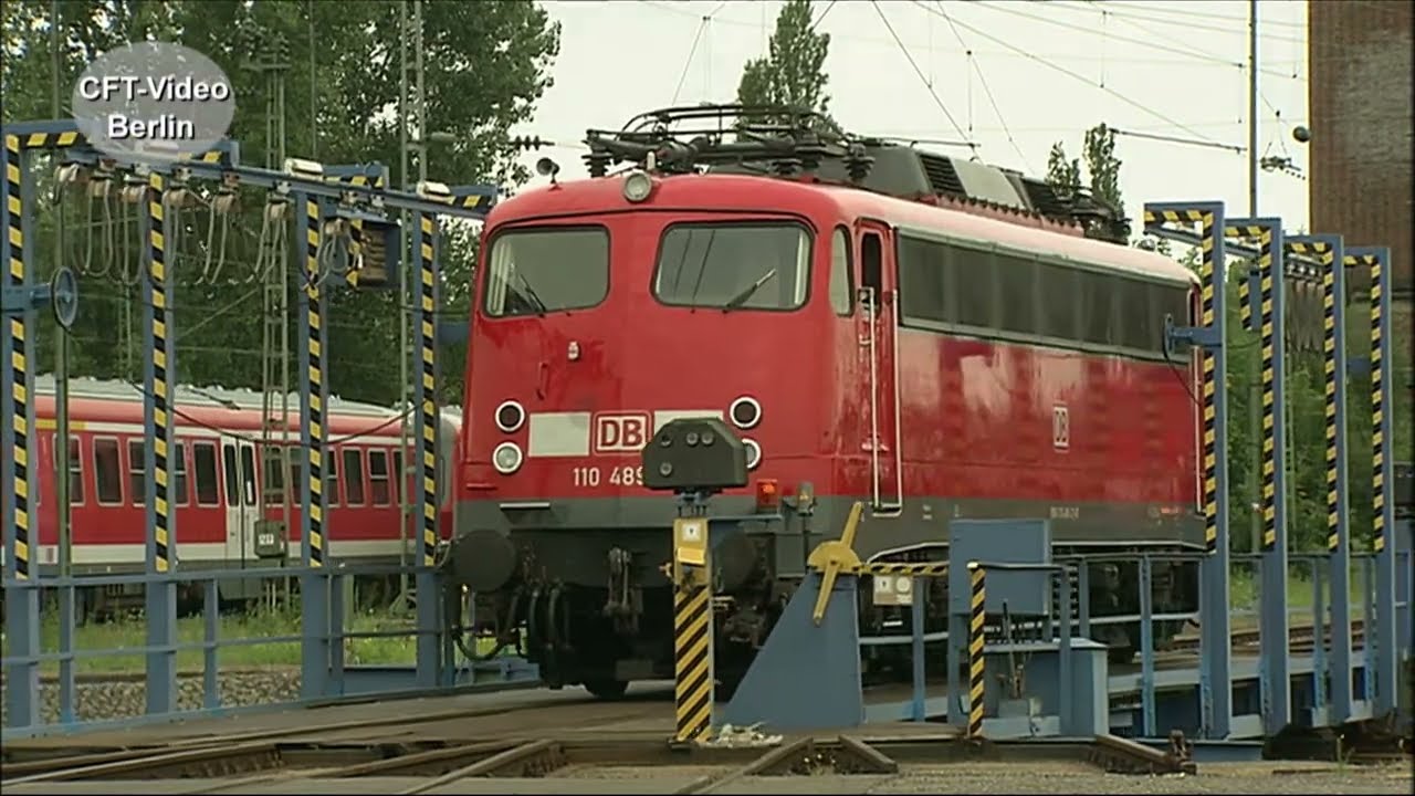 Als die Baureihe 110.3 noch bei DB Regio fuhr