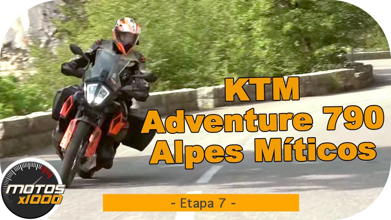 Ruta Alpes Míticos con la KTM 790 Adventure | Etapa 7 | Motosx1000