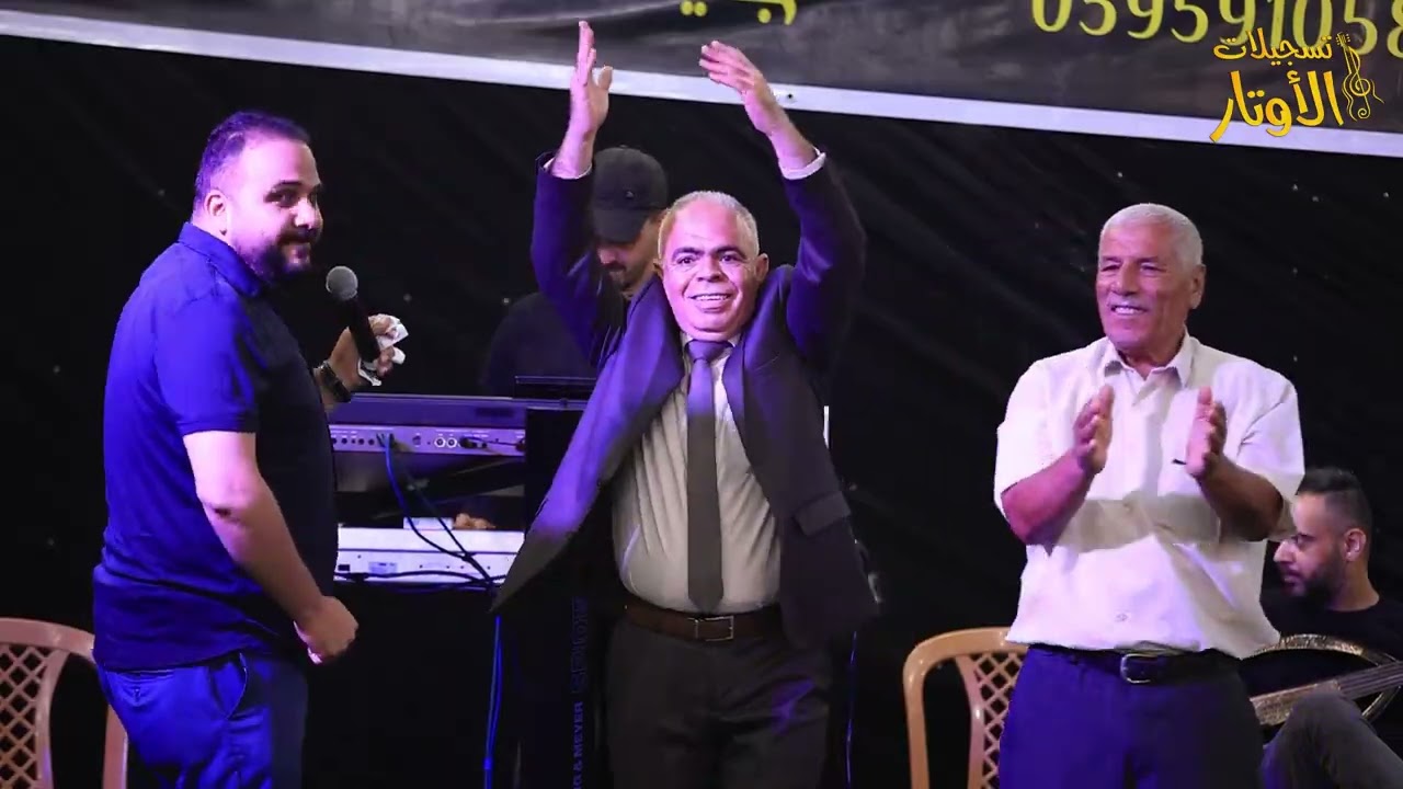 دحيات الفنانين شادي ومؤيد البوريني وقاسم النجار 💥 سهرة العريس أيمن الحج - جنسنيا 2022