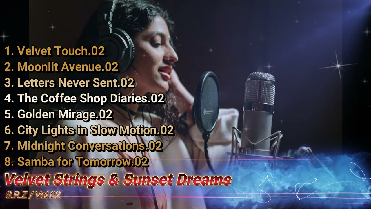 Velvet Strings & Sunset Dreams .02 | Smooth Jazz & Bossa Nova Retro Fusion Guitar Album