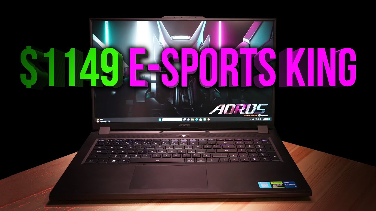 Aorus 7 Unboxing Review! Best E-Sports Laptop for $1149? FHD 360 hz, RTX 4060, 10+ Games Benched!