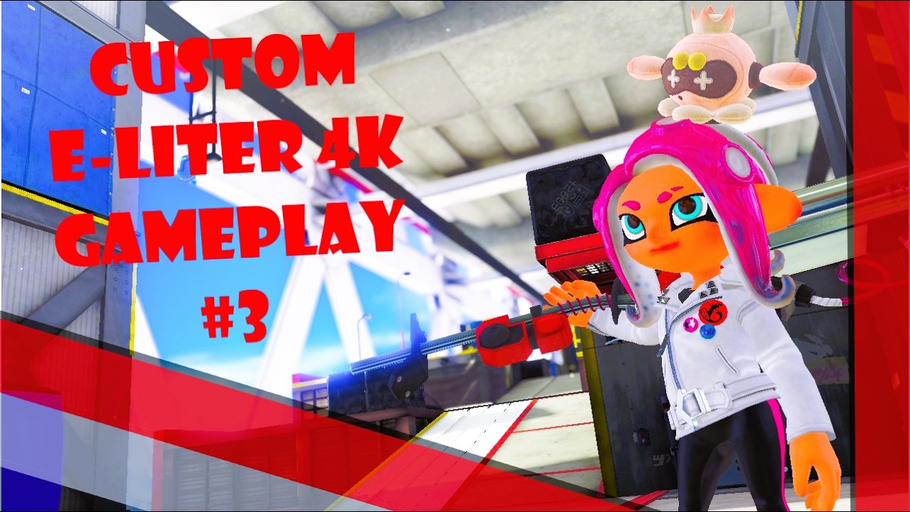 Custom E-liter 4K Gameplay #3 - Splatoon 3 | Anarchy Battle (SZ)