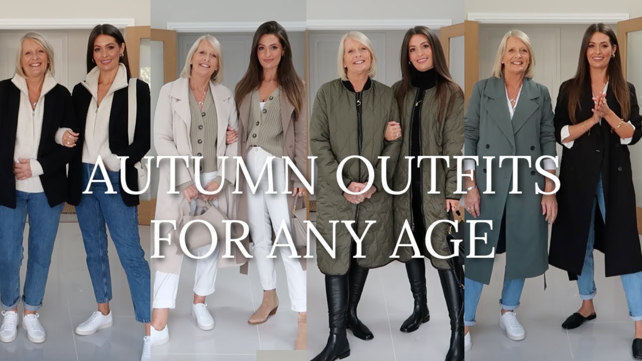 CLASSIC AUTUMN OUTFITS FOR ANY AGE | STYLING MUM IN SAME FALL OUTFITS AS ME! AD