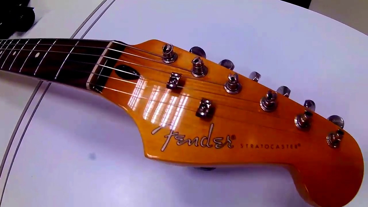 Fender stratocaster with dimartzio Steve special Shred Demo