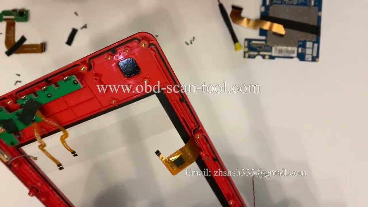 Touch Screen Digitizer Replacement for LAUNCH X431 PAD II PAD2 Scan Tool