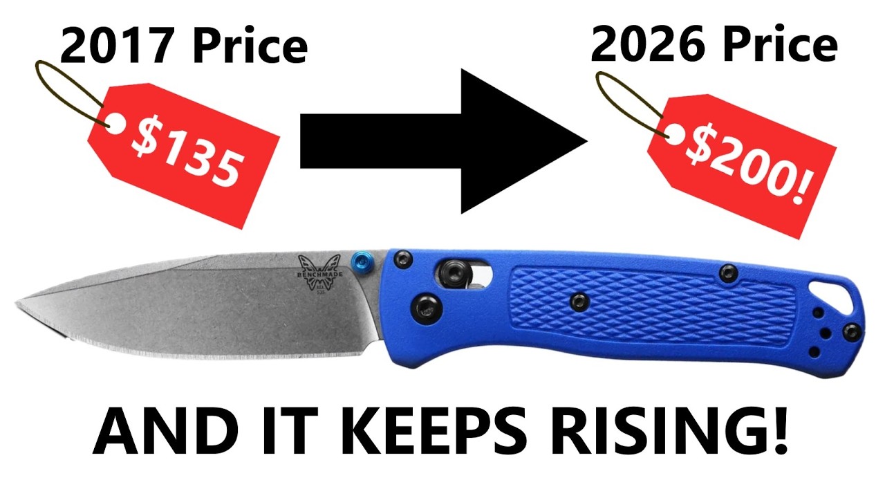The Crazy Rise in The Benchmade Bugout's Price
