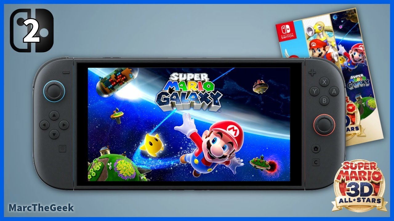 Super Mario Galaxy Gameplay on Nintendo Switch 2