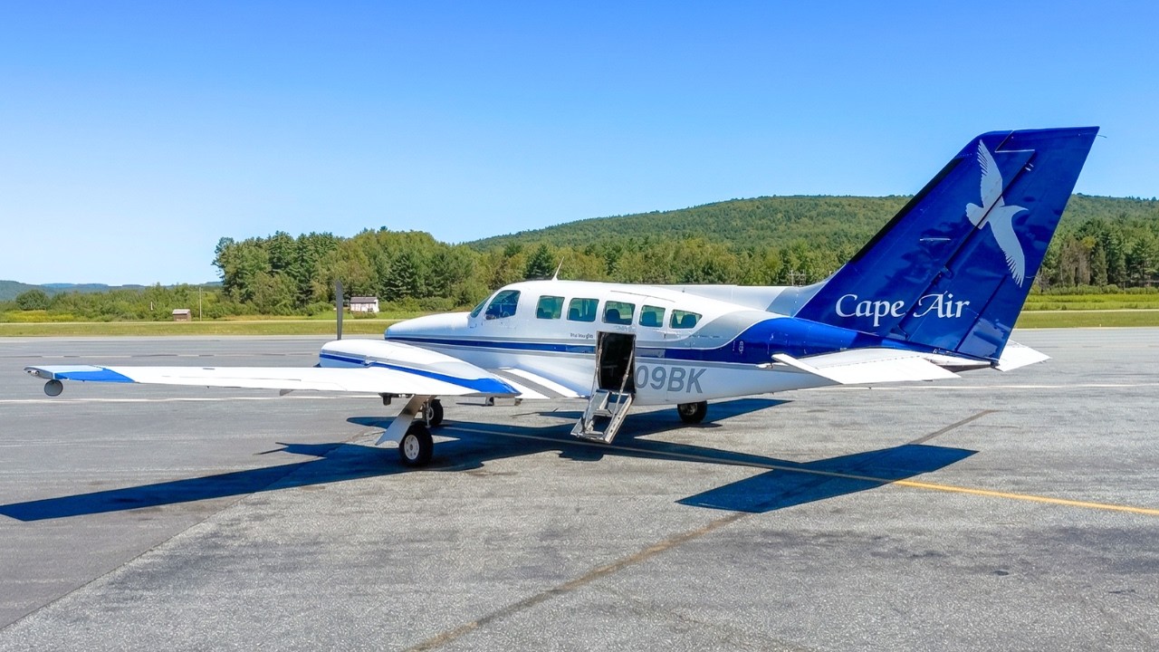 CAPE AIR CESSNA 402 | Lebanon - Boston | Flight Review