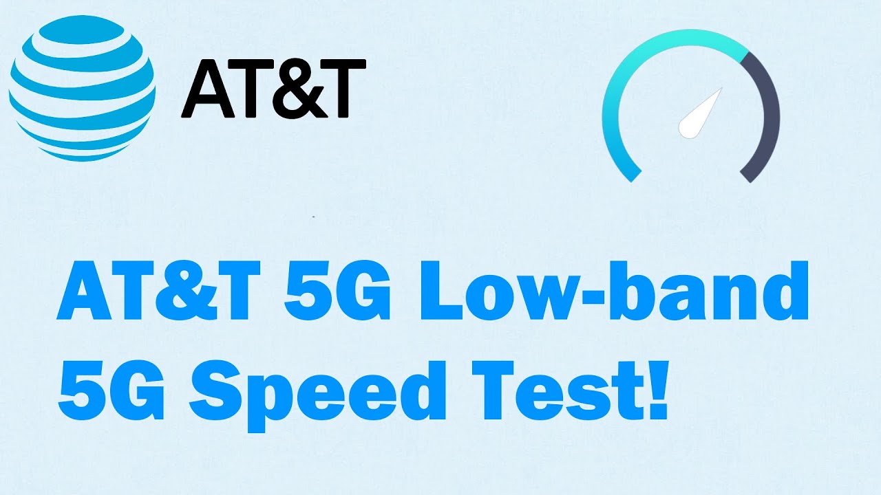 AT&T Low-Band 5G Speedtest at Home